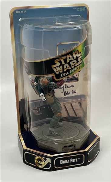 Star Wars: “Boba Fett” Jeremy Bulloch Signed Figurine Toy (Third Party Guaranteed)