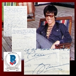 Bruce Lee Handwritten & Signed Letter with Shocking Cocaine Reference (Beckett/BAS LOA)