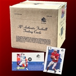 2000 Upper Deck SP Authentic Football Factory-Sealed Hobby Case (12 Boxes) – Possible Tom Brady Rookie Cards!