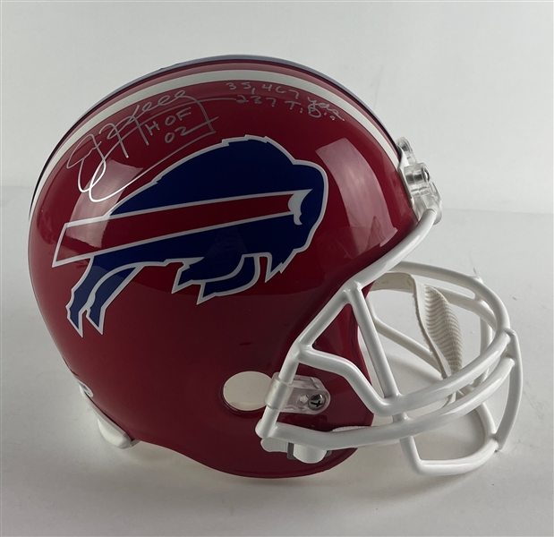 Jim Kelly Signed Buffalo Bills Full Size Helmet (PSA/DNA Witnessed Sticker)