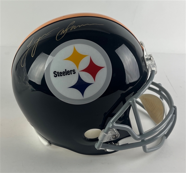 Lynn Swann Signed Pittsburgh Steelers Full-Sized Helmet (PSA/DNA Witnessed)