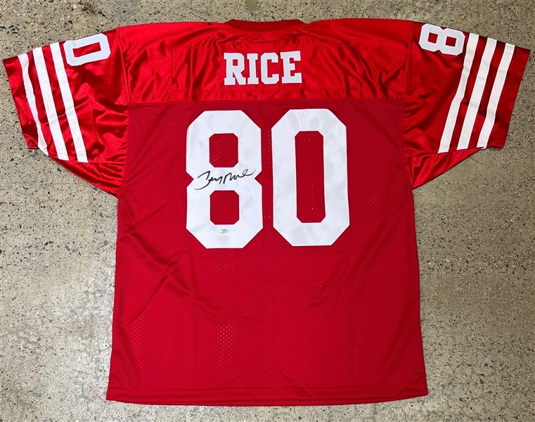 Jerry Rice Signed San Francisco 49ers Jersey (PSA/DNA)