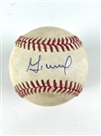 Jose Altuve Game Used & Signed OML Baseball :: Used 9-07-2021 Mariners vs. Astros (PSA/DNA & MLB Hologram)