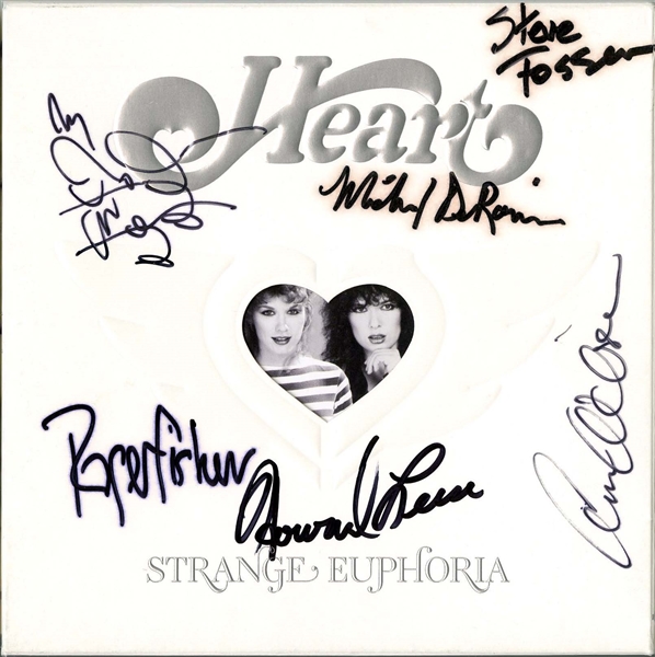 Heart Group Signed Strange Euphoria CD Box Set w/ All 6 HOF Members (ACOA)
