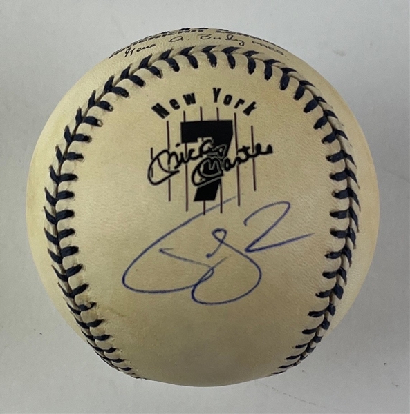 Jay Z Signed NY Mickey Mantle Commemorative Official American League Baseball (PSA/DNA)