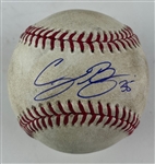 Cody Bellinger Signed & Game Used OML Baseball :: 4-12-21 CIN vs. LAD (PSA/DNA& MLB)