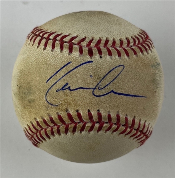 Kevin Costner Signed OML Baseball (PSA/DNA)