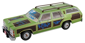 Vacation Cast Signed 1:18 Scale Model Station Wagon with Chase, DAngelo, Barron & Hall (Beckett/BAS)