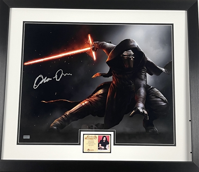 Star Wars: Adam Driver “Kylo Ren” signed 16” x 20” Photo (Celebrity Authentics) (Third Party Guaranteed)