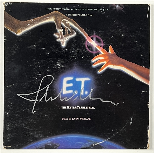 ET: John Williams In-Person Signed Soundtrack Album (K9Graphs) (Third Party Guaranteed) 