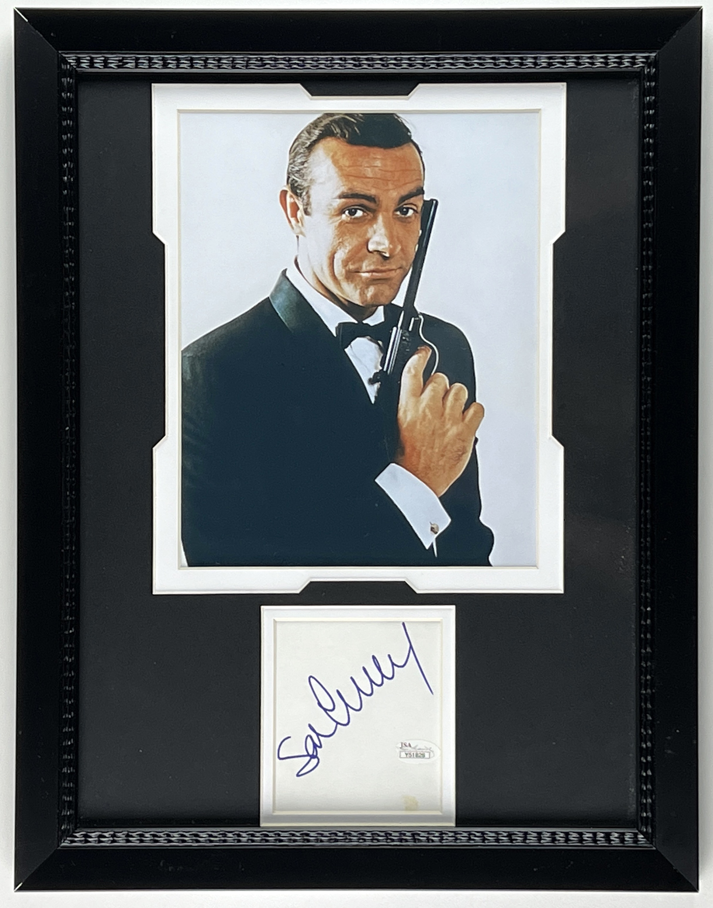 Lot Detail - James Bond: Sean Connery Signature Framed With “007” Photo ...