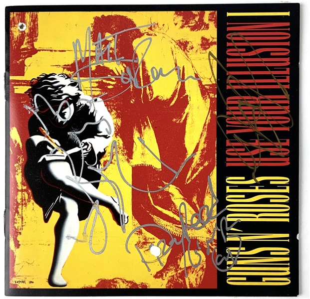 Guns N Roses Signed "Use Your Illusions I" Band Signed CD (4 Sigs)(Third Party Guaranteed)