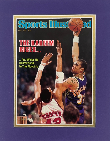 Kareem Abdul-Jabbar Signed May 9, 1983 Sports Illustrated Magazine Cover (JSA)
