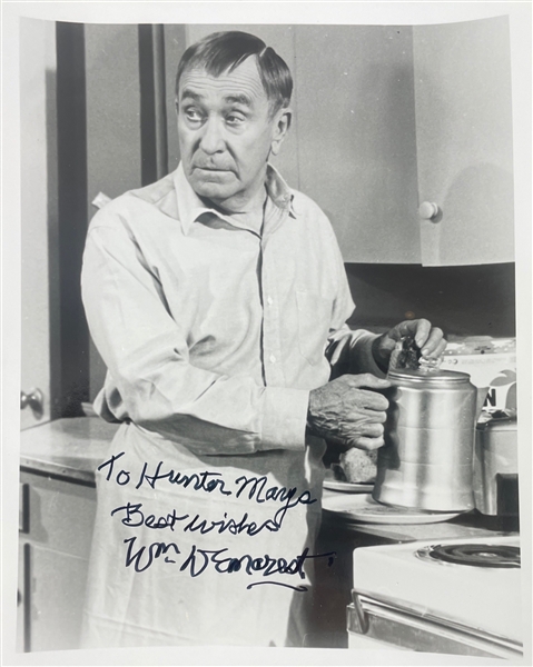William Demarest Signed  B&W Photograph (Third Party Guaranteed)