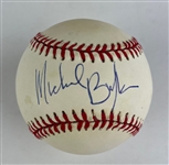 Michael Buffer Signed ONL Baseball (Beckett/BAS)