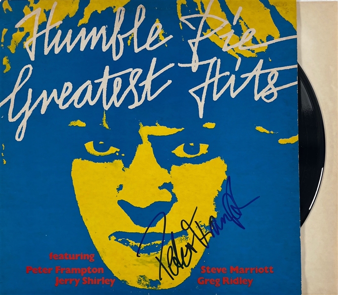 Peter Frampton Signed "Humble Pie Greatest Hits" LP w/ Vinyl (Beckett/BAS)