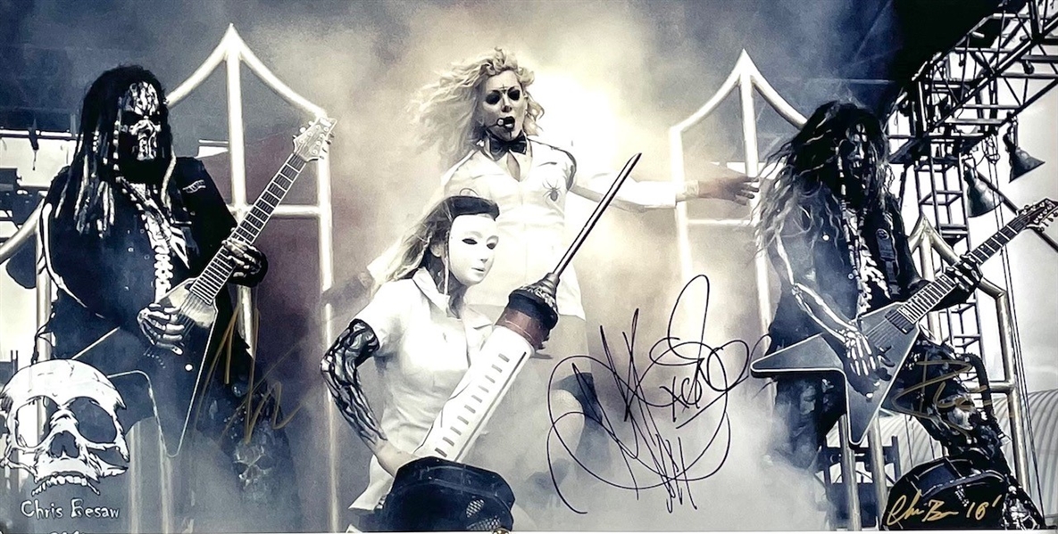 In This Moment Group Signed Oversized Photograph (Third Party Guarantee)
