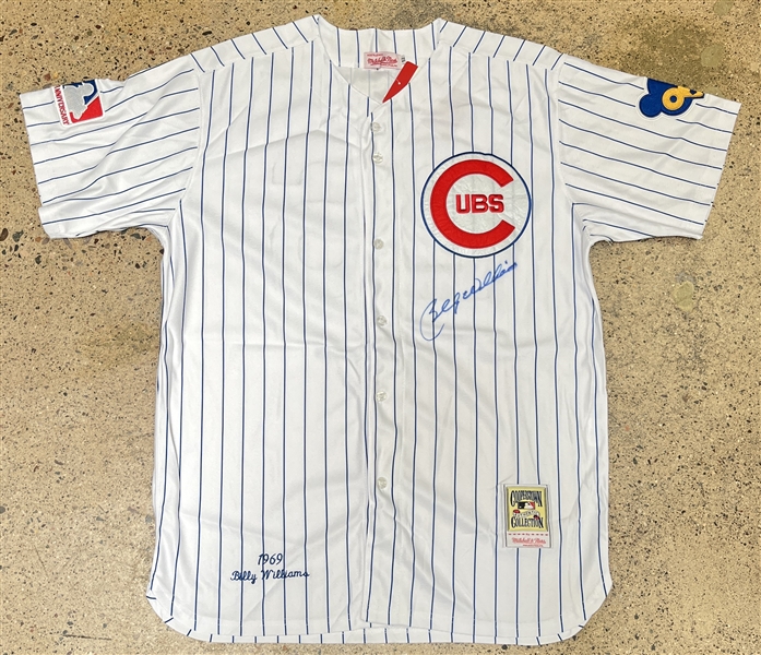 Coach Billy Williams Signed Chicago Cubs Cooperstown Jersey (Third Party Guaranteed)