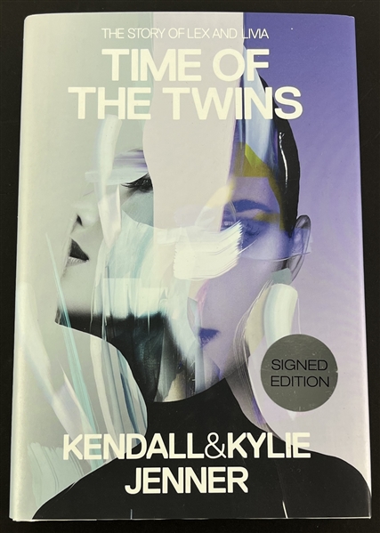 Kendall & Kylie Jenner Lot of Ten (10) Time of the Twins Hardcover Books (JSA Sticker)