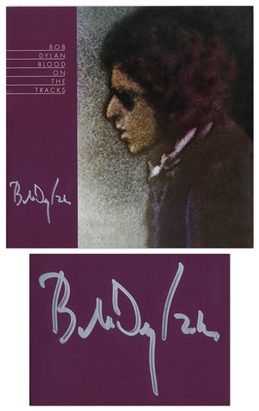 Bob Dylan Signed “Blood on the Tracks” Record Album (Manager Jeff Rosen LOA) (Epperson/REAL LOA)