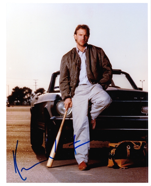 Kevin Costner IN-PERSON Signed (2) 8x10 Photos (Third Party Guarantee)