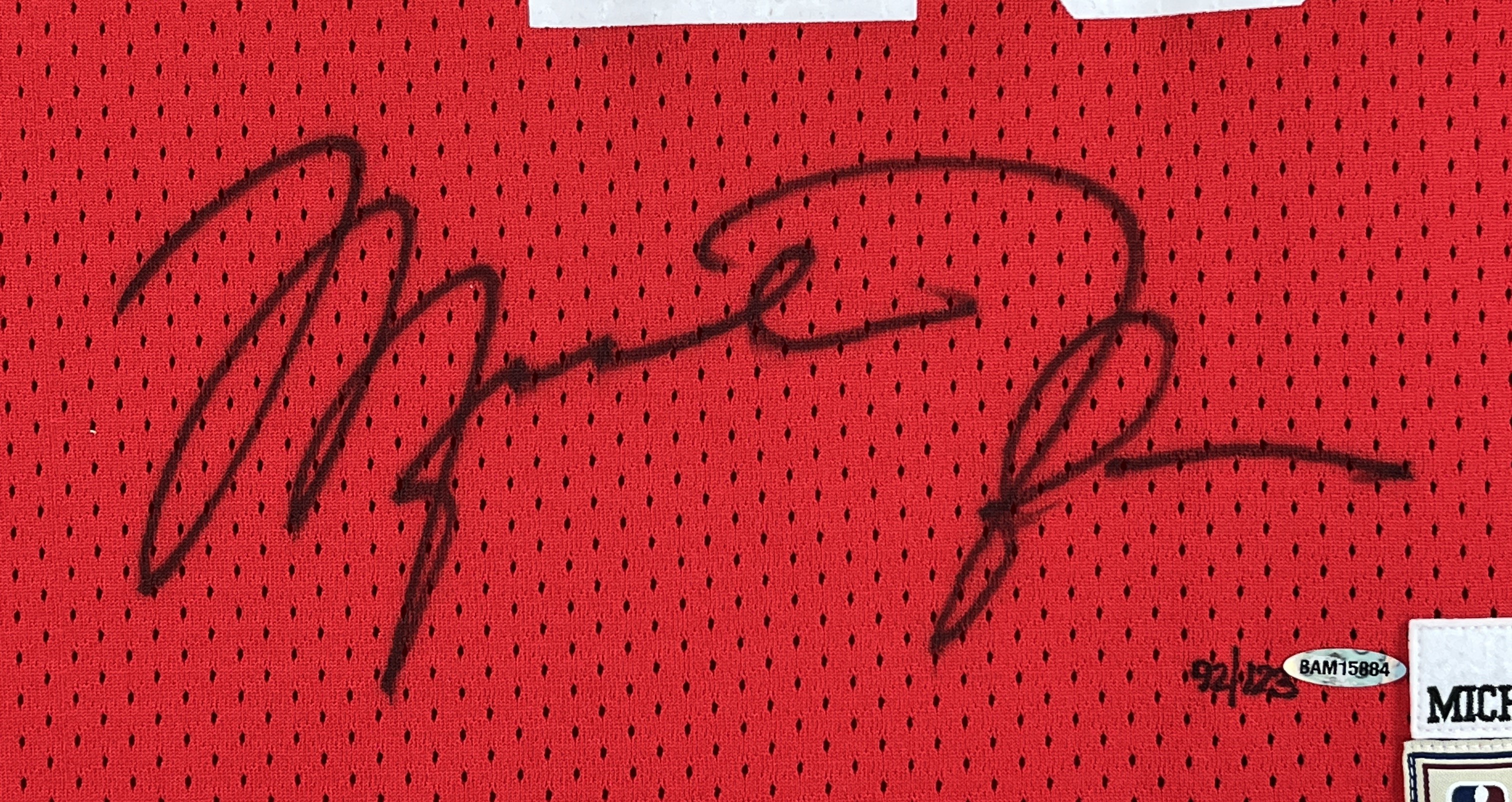 1990's Michael Jordan Signed Chicago Bulls Upper Deck Authenticated, Lot  #82121