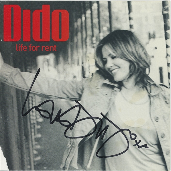 Dido Signed “Life for Rent” CD Booklet (Third Party Guaranteed) 