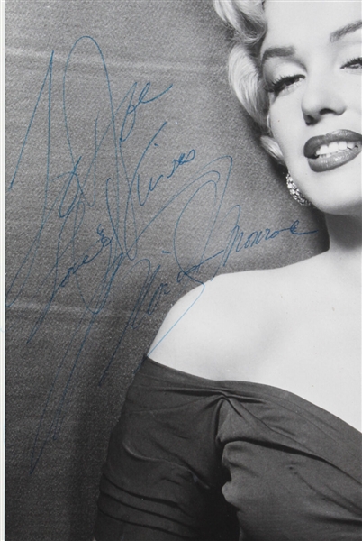 Lot Detail - Marilyn Monroe Spectacular Signed & Inscribed 11