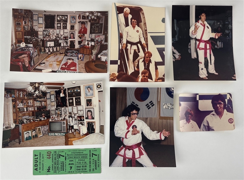 Elvis Presley Signed 1974 Tennessee Karate Institute Rank Certificate - Elvis' First Signed Karate Certificate! (Third Party Guaranteed)