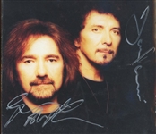 Black Sabbath: Group Signed Reunion CD Insert (Epperson/REAL)