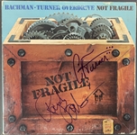 Bachman-Turner Overdrive: Group Signed Not Fragile Album Cover (2 Sigs)(Beckett/BAS Sticker)