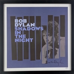 Bob Dylan Signed Ltd. Ed. Shadows in the Night Lithograph in Framed Display (Epperson/REAL LOA)