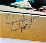 Rush: Group Signed All the World's a Stage Album Cover w/ Vinyl (Epperson/REAL)