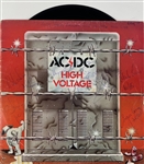 AC/DC Vintage Group Signed "High Voltage" Album w/ Bon Scott! (5 Sigs)(Epperson/REAL)