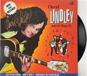 David Lindley In-Person Signed Album Cover w/ Vinyl (Third Party Guaranteed)