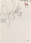 Judy Collins, Jonas Fjeld & Chatham County Line Signed 18 x 24 Concert Poster (ACOA)
