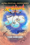 Yes: Group Signed Festival Poster (7 Sigs)(Third Party Guaranteed)