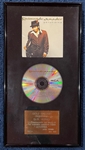 B.B. King Personally Owned MCA Record Sales Award with Photo of King with Award!