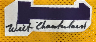Wilt Chamberlain Signed Lakers Jersey (JSA & PSA LOA)