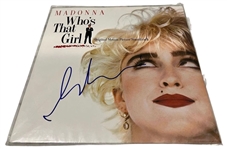 Madonna Signed “Who’s That Girl” Movie Soundtrack Album (Beckett/BAS Authentication) (Video Proof) 