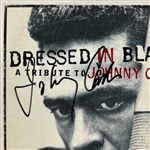 Johnny Cash Signed Dressed in Black CD Sleeve w/ Disc (JSA LOA)
