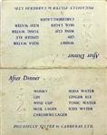 The Beatles Complete Autograph Lot w/ 3.5 x 4.5 Award Show Placeholder & CD Insert (Tracks Ltd. LOA)(Beckett LOA)