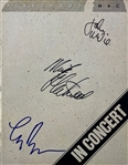 Fleetwood Mac: Multi-Signed 11 x 14 Concert Program (3 Sigs)(JSA LOA)