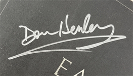 Eagles: Group Signed The Long Run Album Cover w/ Vinyl (4 Sigs)(JSA LOA)