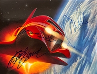 ZZ Top: Group Signed Afterburner Album Cover w/ Vinyl (Epperson/REAL LOA)