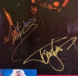 Motley Crue: Group Signed 20.5 x 29 Poster (4 Sigs)(Epperson/REAL LOA)