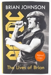 AC/DC: Brian Johnson Signed The Lives of Brian Hardcover Book (Third Party Guarantee)