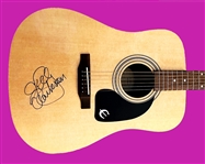 Kelly Clarkson Signed Epiphone Acoustic Guitar w/ Full Name Signature! (Third Party Gurantee)