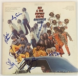 Sly & the Family Stone In-Person Group Signed “Greatest Hits” Album Record (7 Sigs) (PSA & JSA LOAs)