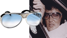 Elvis Presley’s Custom-Made Aviator “TCB” Sunglasses (Aurelia Yarbrough Provenance) 